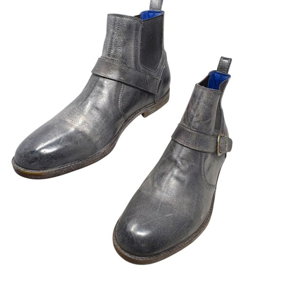 Bed Stu Michelangelo Rustic Leather Chelsea Handmade Boot - Picture 12 of 12